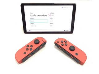 nintendo switch oled mario red edition