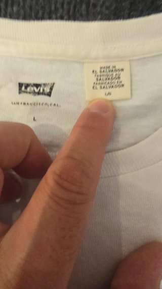Camiseta Levi's Logo Vintage Talla L