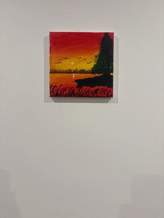 Cuadro Atardecer