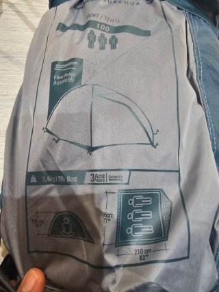 2 Tiendas de campaña