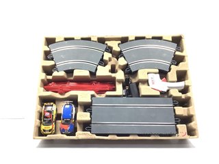 kit pista y coches slot scalextric advance touring series