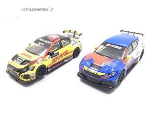 kit pista y coches slot scalextric advance touring series