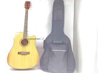 guitarra acustica harley benton d-120ce nt