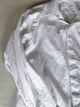 Camisa Juan Turrau Blanca Vestir Puño Gemelos