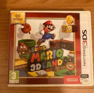 Cajas vacías de juegos Mario Nintendo 3DS
