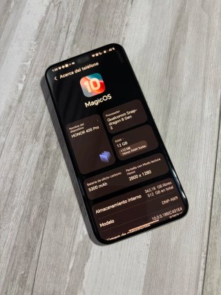 Honor 400 Pro 5G 512GB Gris