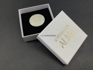 moneda plata 925mm