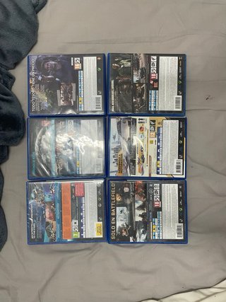 Lote 6 Juegos PS4: Uncharted 4, Mafia 3, NFS, The