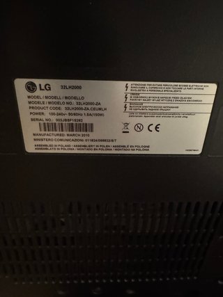 Televisor LG 32LH2000