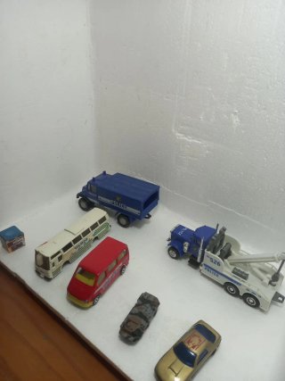Coches de policía de juguete (2 unidades)