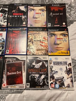 Colección Resident Evil (PS2, GameCube, Wii)