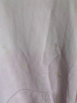 Sudadera rosa con capucha