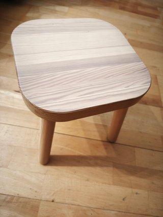 Taburete madera Flisat Ikea