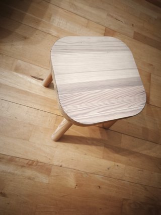 Taburete madera Flisat Ikea