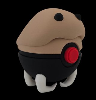 Pokéball de Kabuto Impresa en 3D