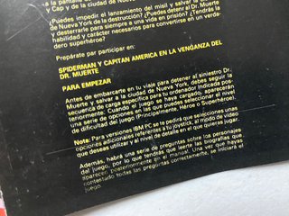 Videojuego Commodore La Venganza del Dr. Muerte
