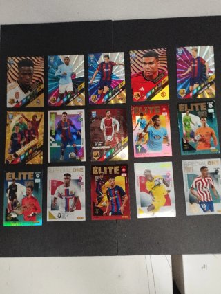 Colección Cartas Fútbol Elite y Especiales