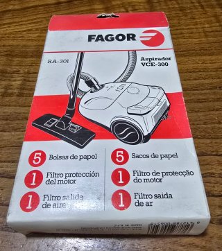 Bolsas y filtros aspirador Fagor VCE-300