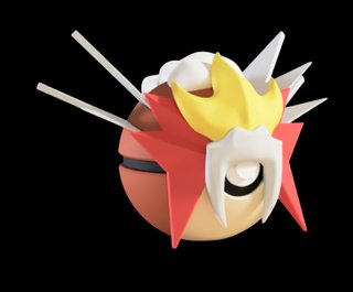 Pokéball de Entei Impresa en 3D