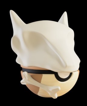Pokéball de Marowak Impresa en 3D