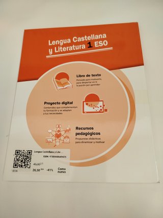 Lengua Castellana y Literatura 1ºESO - NOVA - 9788448649425