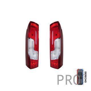 Piloto Trasero Sin Portalámparas Blanco Rojo - Derecho - Citroën CITROEN JUMPER (2014 en adelante)
