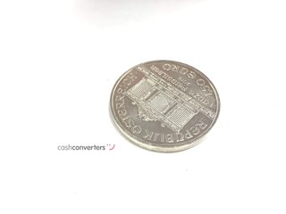 moneda plata 925mm