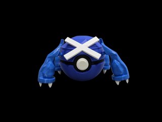 Pokéball de Metagross Impresa en 3D