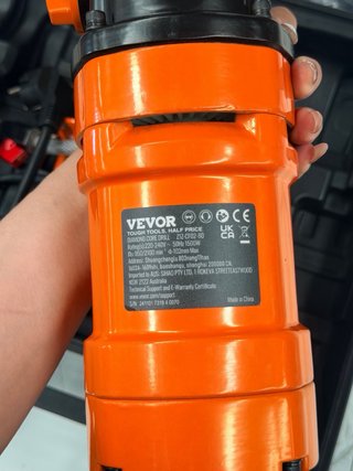 Taladro VEVOR Diamante 8-10