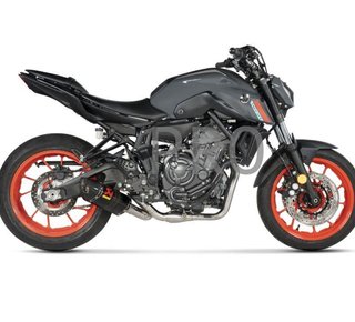 Escape Yamaha mt07 akrapovic r7 tracer 700 fz07