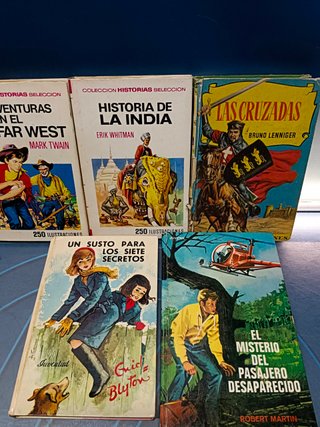 3 libros, UN POCO DE ARCILLA. SIETE GRAMOS DE SUSPENSE. UN CAMPING SOLO PARA NOSOTROS. editorial Molino