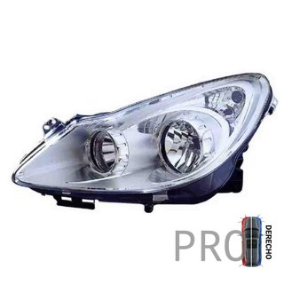 Faro Principal Eléctrico - Derecho - Opel CORSA D (2006-2011)
