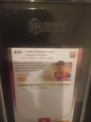 Cromo Pedri 2020-21 Panini Megacracks #430