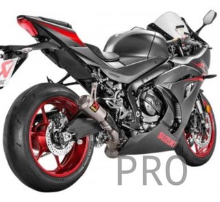 Linea Escape Suzuki gsxr 600 750 gsxs akrapovic