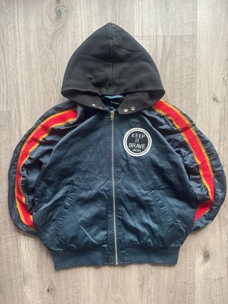 Diesel J-Eldert XL chaqueta Bomber azul roja y2k