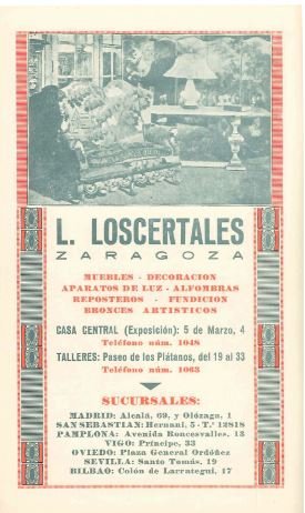 Escritorio, buró de Loscertales. Principios s.XX.