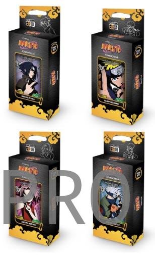 Naruto Mythos - Team Set 2nd Edition (Los 4 Team Sets) Inglés