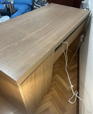 Escritorio de madera