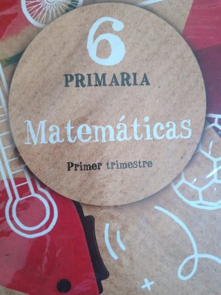 Libro de matemáticas 6 primaria ANAYA