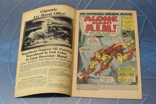 Marvel Comics. The Invincible Iron Man #1, 1968. USA. "Alone against A.I.M."