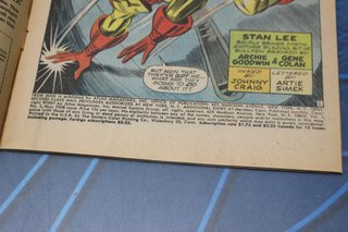 Marvel Comics. The Invincible Iron Man #1, 1968. USA. "Alone against A.I.M."