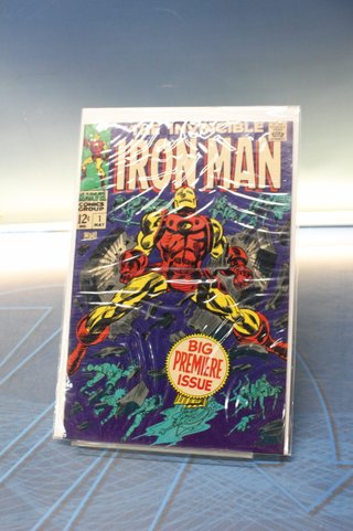 Marvel Comics. The Invincible Iron Man #1, 1968. USA. "Alone against A.I.M."