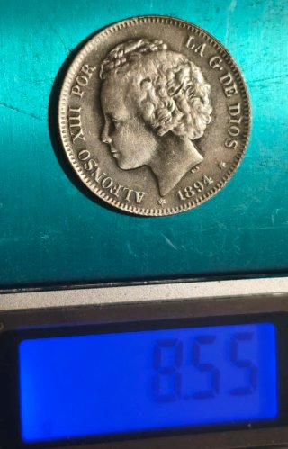 Lote 4 Monedas 2 Pesetas Alfonso XII/XIII
