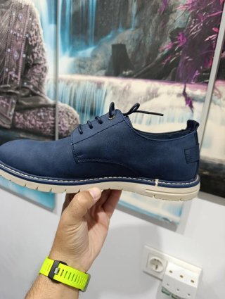 Zapatos NUEVOS Hombre Talla 43 Azul.