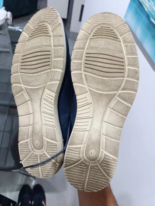 Zapatos NUEVOS Hombre Talla 43 Azul.