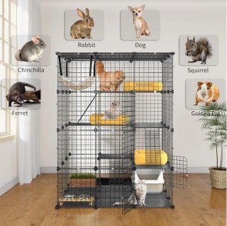 Jaula Para Gatos Casa Corral XXL MODULAR