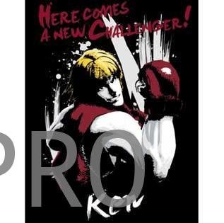 Camiseta Ken New Challenger. Street Fighter - Talla: XXL