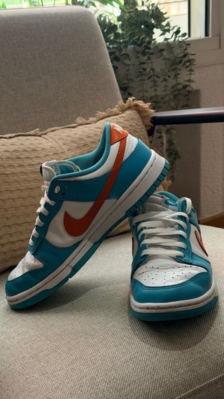 Nike Dunk Low Miami Dolphins Talla 42