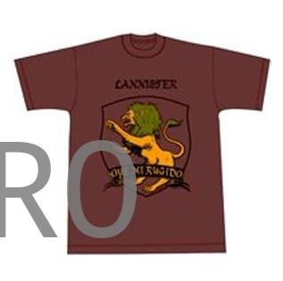 Camiseta Oficial Lannister Oye mi rugido. Juego de Tronos (Chico / Chica) - Talla: XL, Genero: Chico