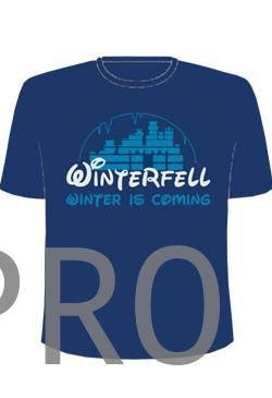 Camiseta Winterfell (Chico / Chica) - Talla: XL, Genero: Chica